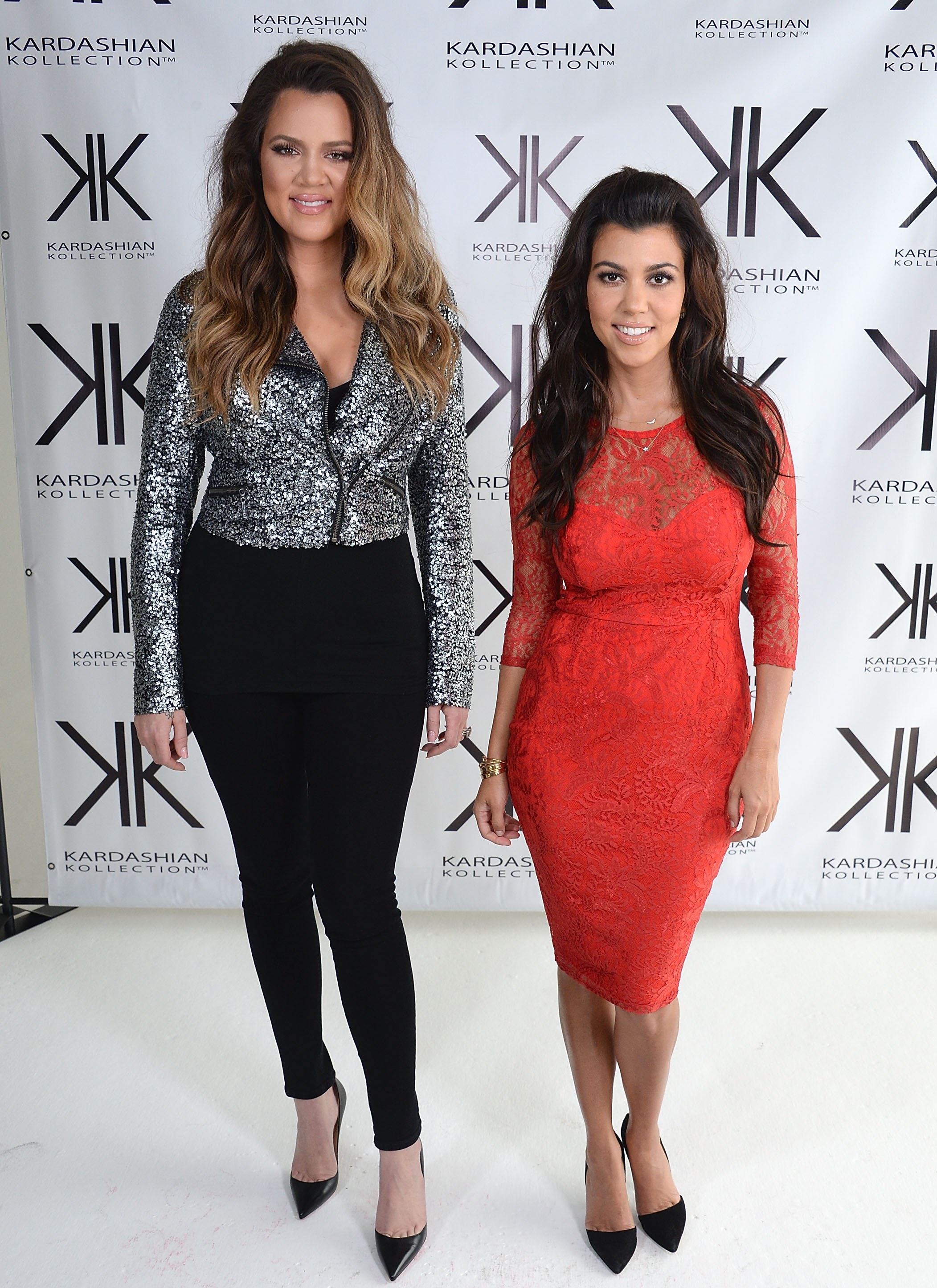 Khloe and Kourtney