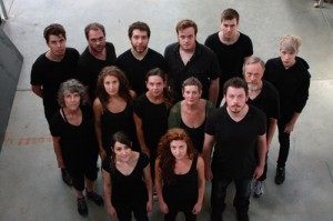 The cast of Foul Play's MacBeth
