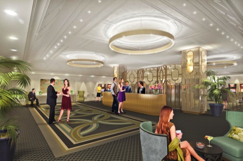 Adelaide Casino PLATINUM VIP GAMING ROOM - Artist Impression
