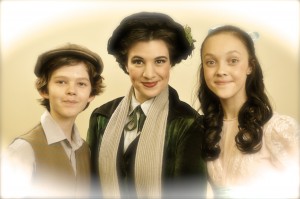 Sebastien Skubala as Michael Banks; Lauren Potter as Mary Poppins; Shalani Wood as Jane Banks