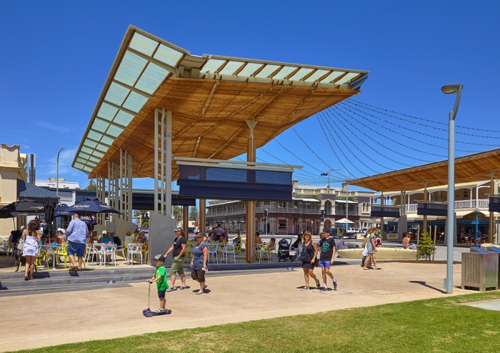 4 Structures at Henley Square by Troppo Architects and T.C.L, Photo Phillip Handforth