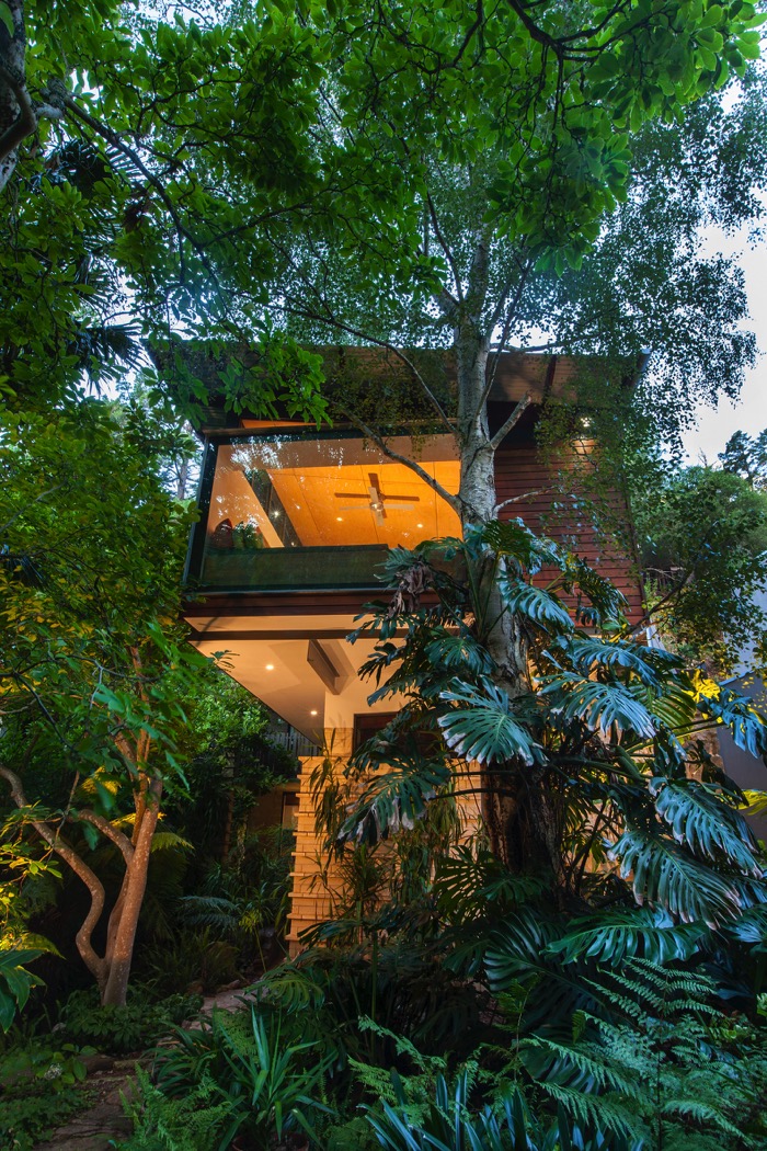 Cawley Treehouse by C4 Architects, Photo Peter Hoare