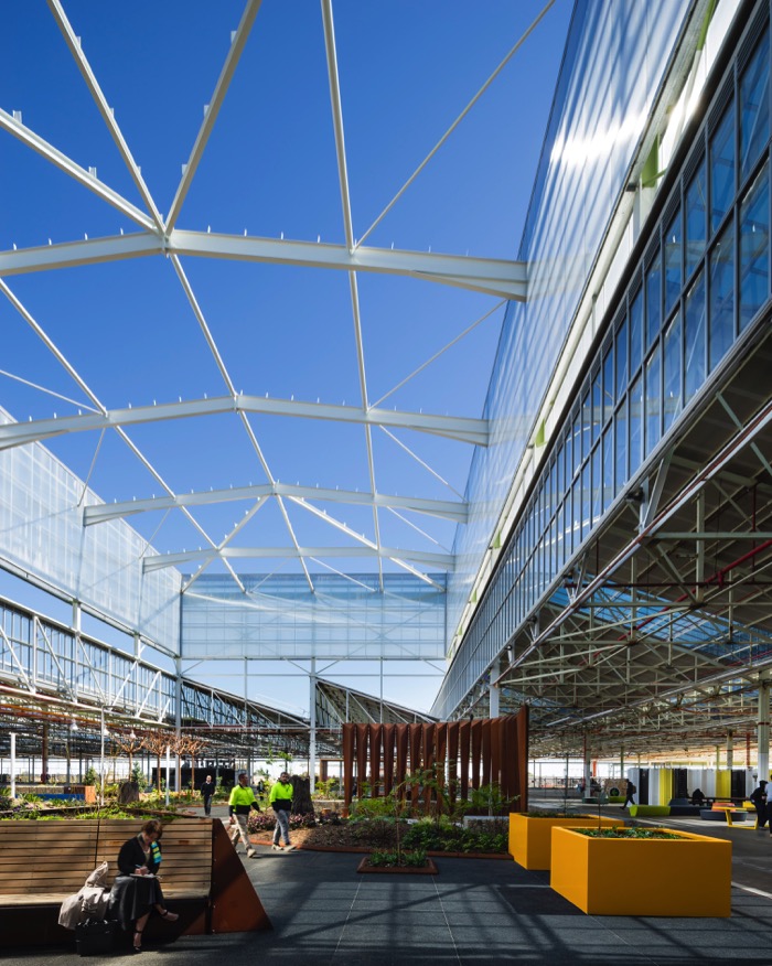 Tonsley Main Assembly Building and Pods, Woods Bagot and Tridente Architects, Photo Sam Noonan