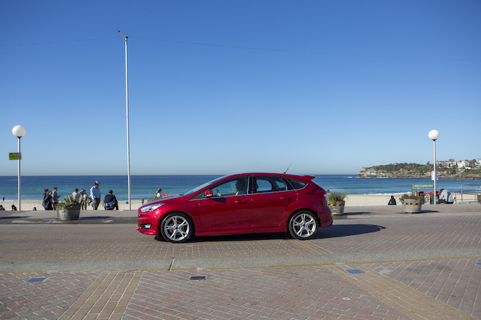 Ford Focus at Bondi Beach