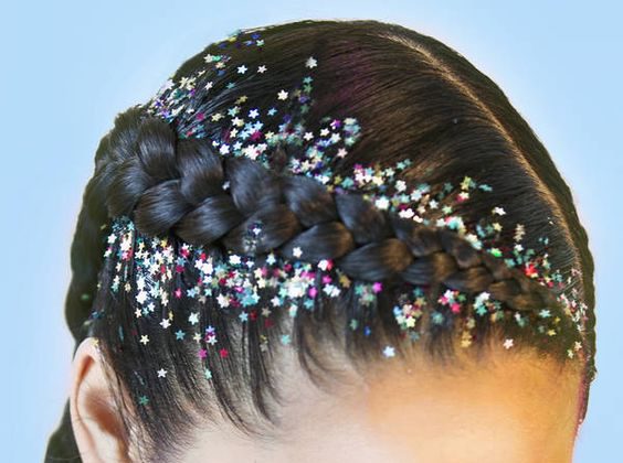 Glam Your Kids With Free Glitter Braids This School Holidays