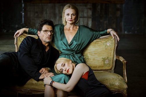 Vince Colosimo Rachael Blake and Susie Porter in The Second