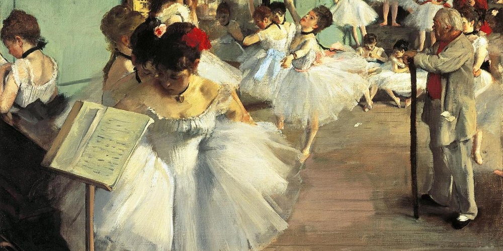 Degas ballet painting