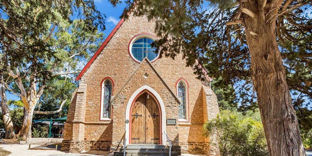 FIRST LOOK McLaren Vale s New Cellar Door Is In A Church Glam