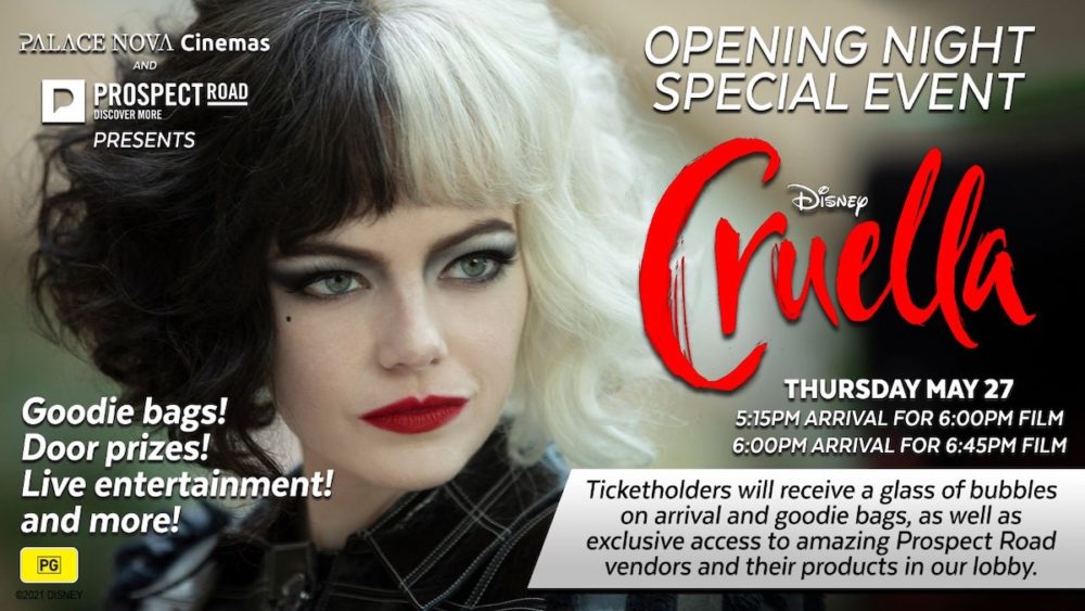 Prospect Road Hosting Disneys Cruella Special Event Premiere Glam Adelaide