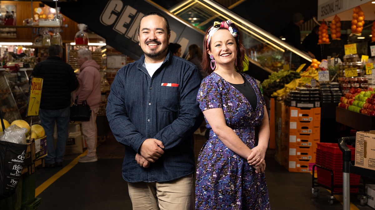 Adam Liao y Katie Spain han lanzado un nuevo recorrido con audio por el Mercado Central de Adelaida