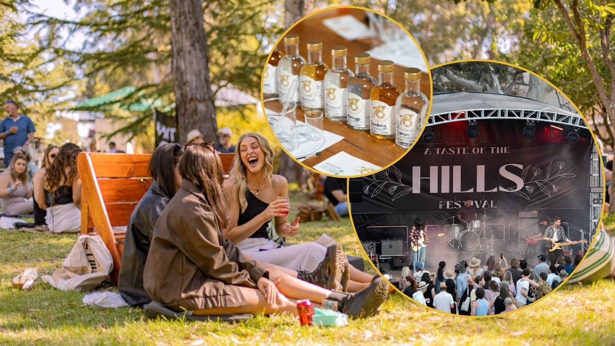 A Taste of The Hills festival returns this March, set amongst apple orchards and drenched in live music, food and wine