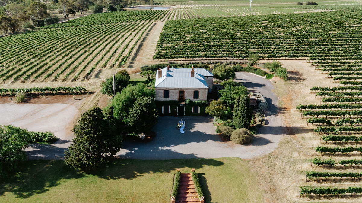 Clare Valley winery unveils romantic Tuscan-style wedding venue with 1892 homestead centrepiece