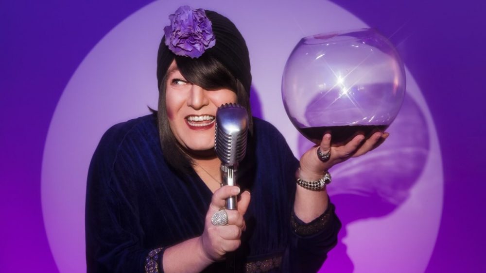 A gentle and fun way to ease into the last day of the Cabaret Festival — Tina Del Twist is an class act