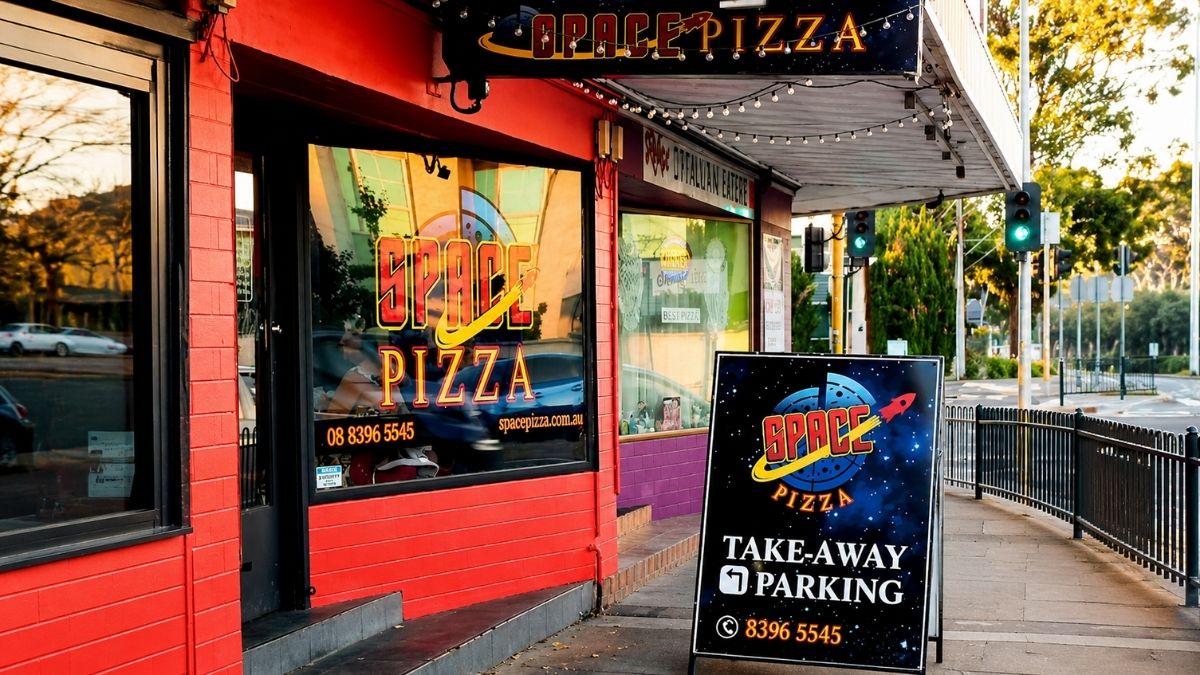 FIRST LOOK: Space Pizza is landing into a bigger home with a all-you-can-eat opening event this Sunday FIRST LOOK: Space Pizza is landing into a bigger home with a all-you-can-eat opening event this Sunday